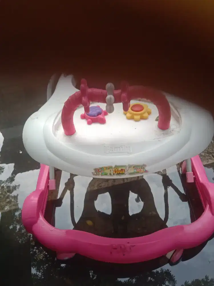 Baby. Wolker. Family. Pink