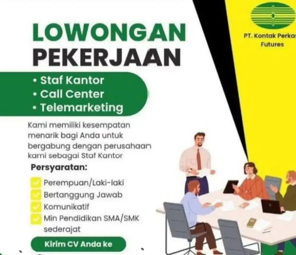 Info loker bandung gratis guys