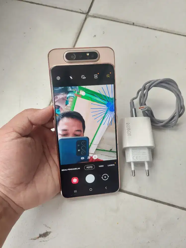 Samsung A80 8/128 Minus Retak halus