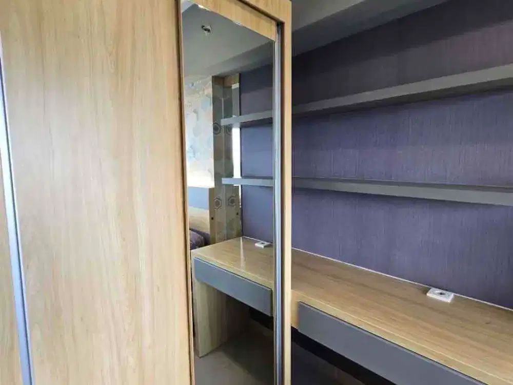 dijual apartemen educity 2 br full furnished baru gress