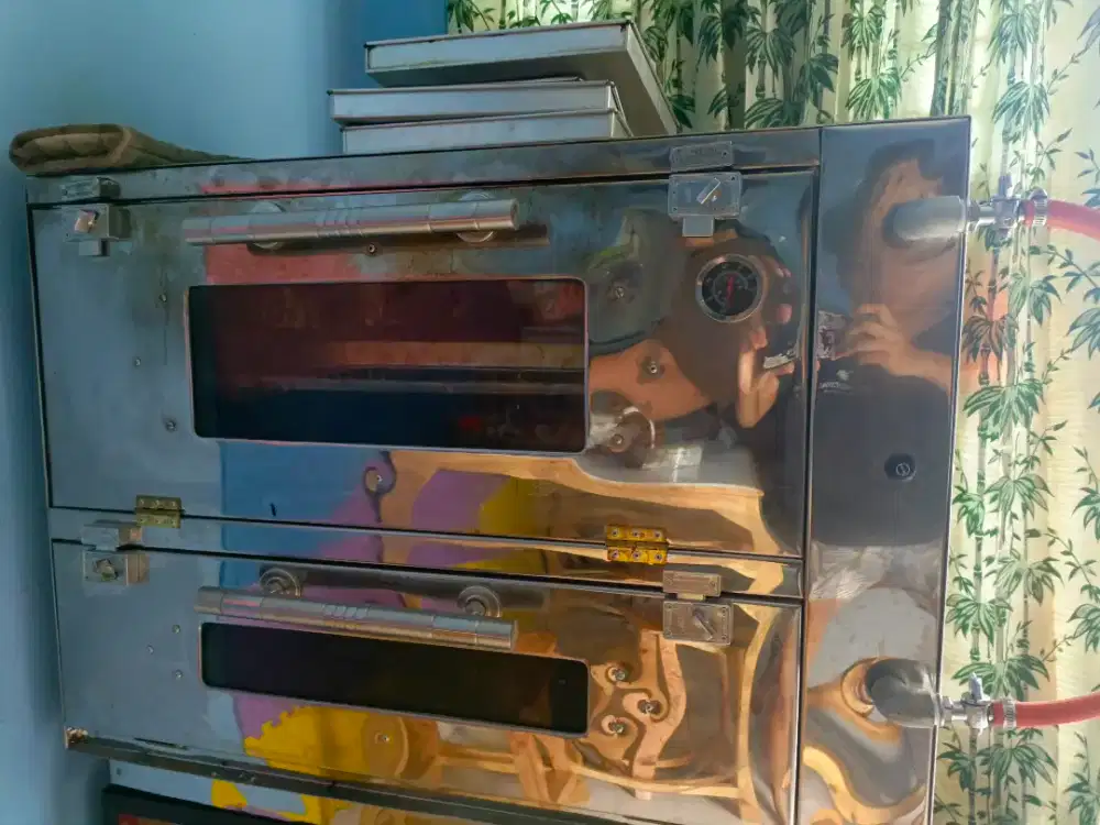 Oven gas stainless besar