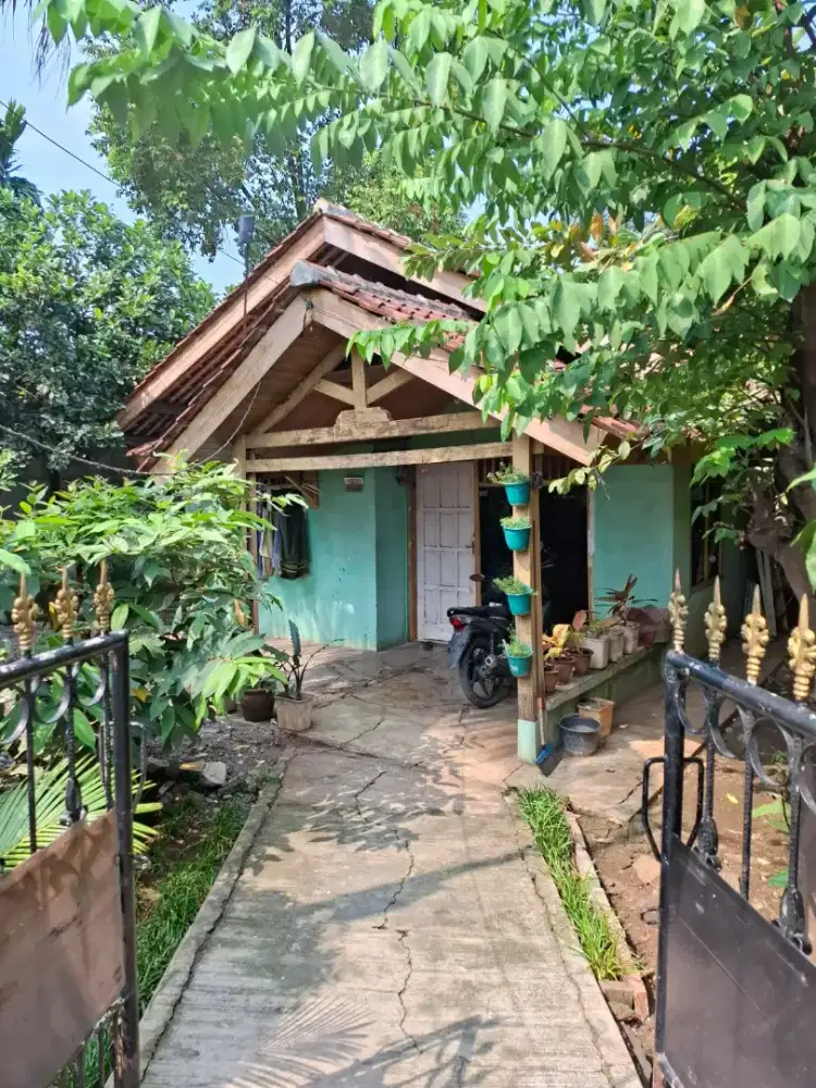 Jual Tanah Kebun Bonus Rumah dan Kolam Ikan