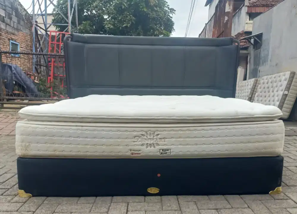 Jual murah Springbed King Koil Lenhart sandaran Lady Americana uk180