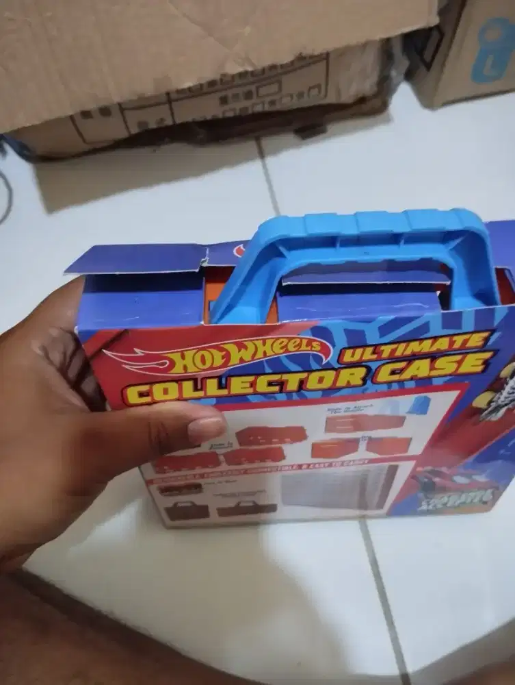 Box hotwheels collector case