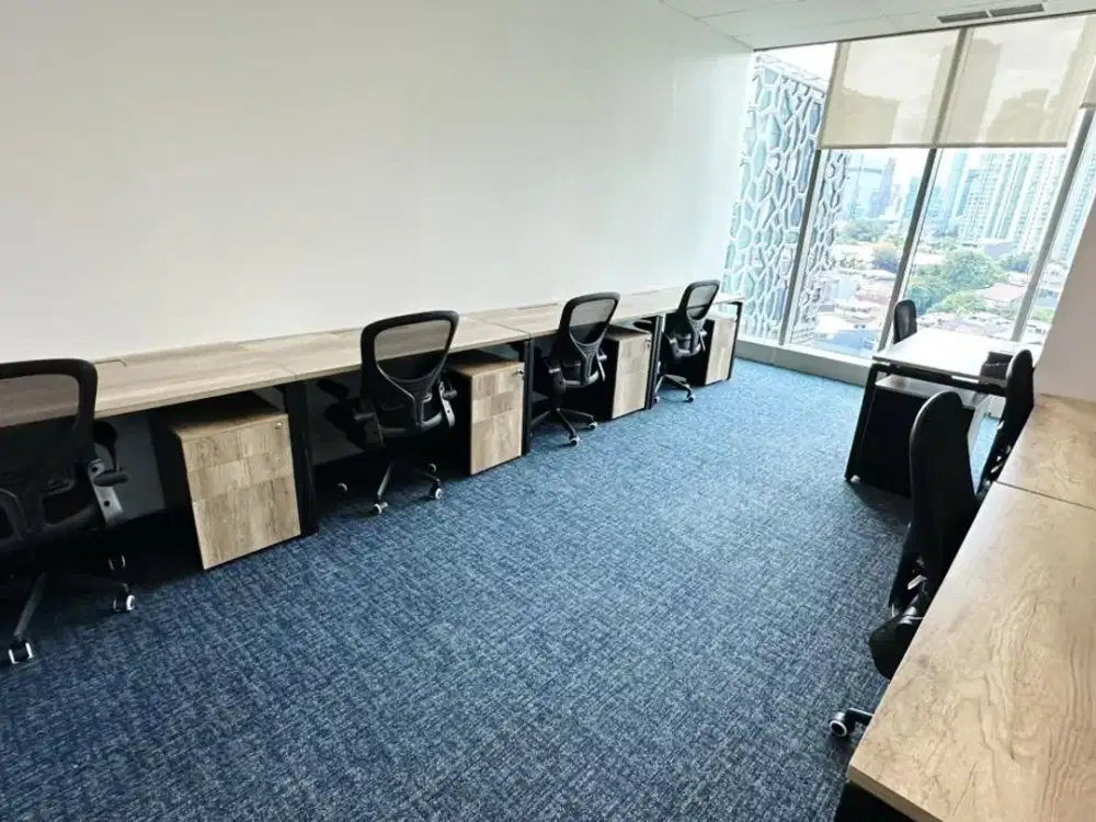 Disewakan Private office furnish plaza bpjamsostek jakarta selatan