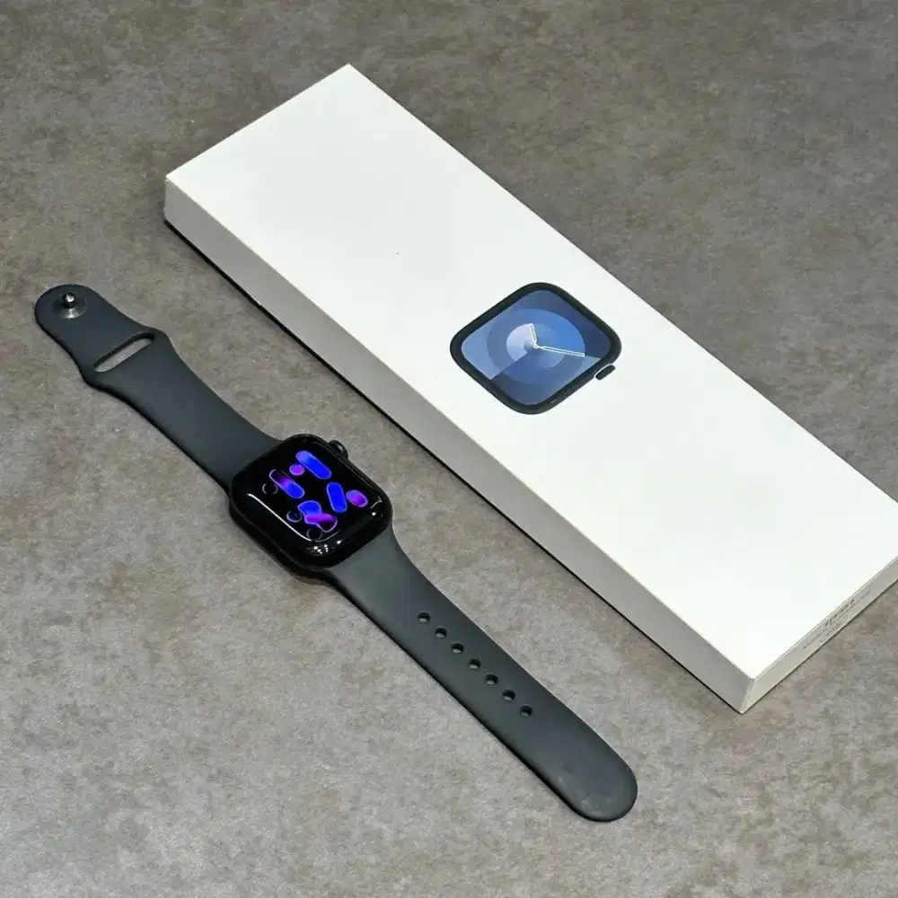 Apple watch 9 41mm fulset mulus garansi ibox