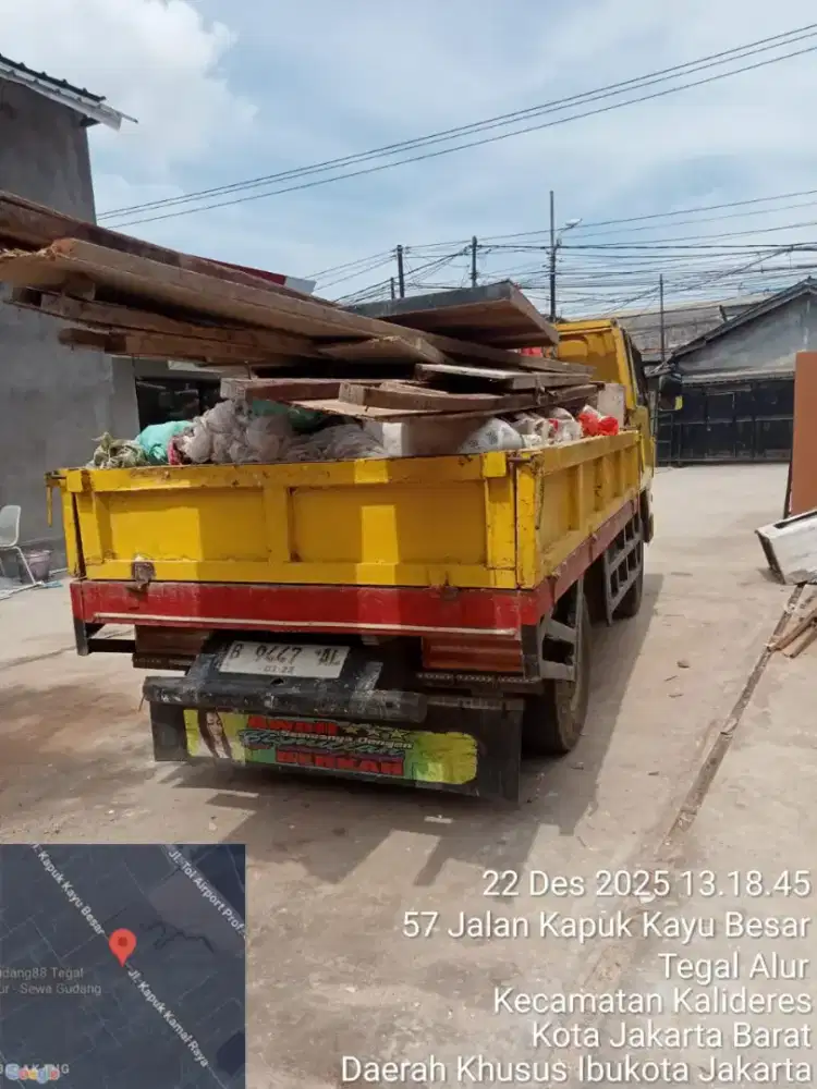 Jasa mobil buang sampah