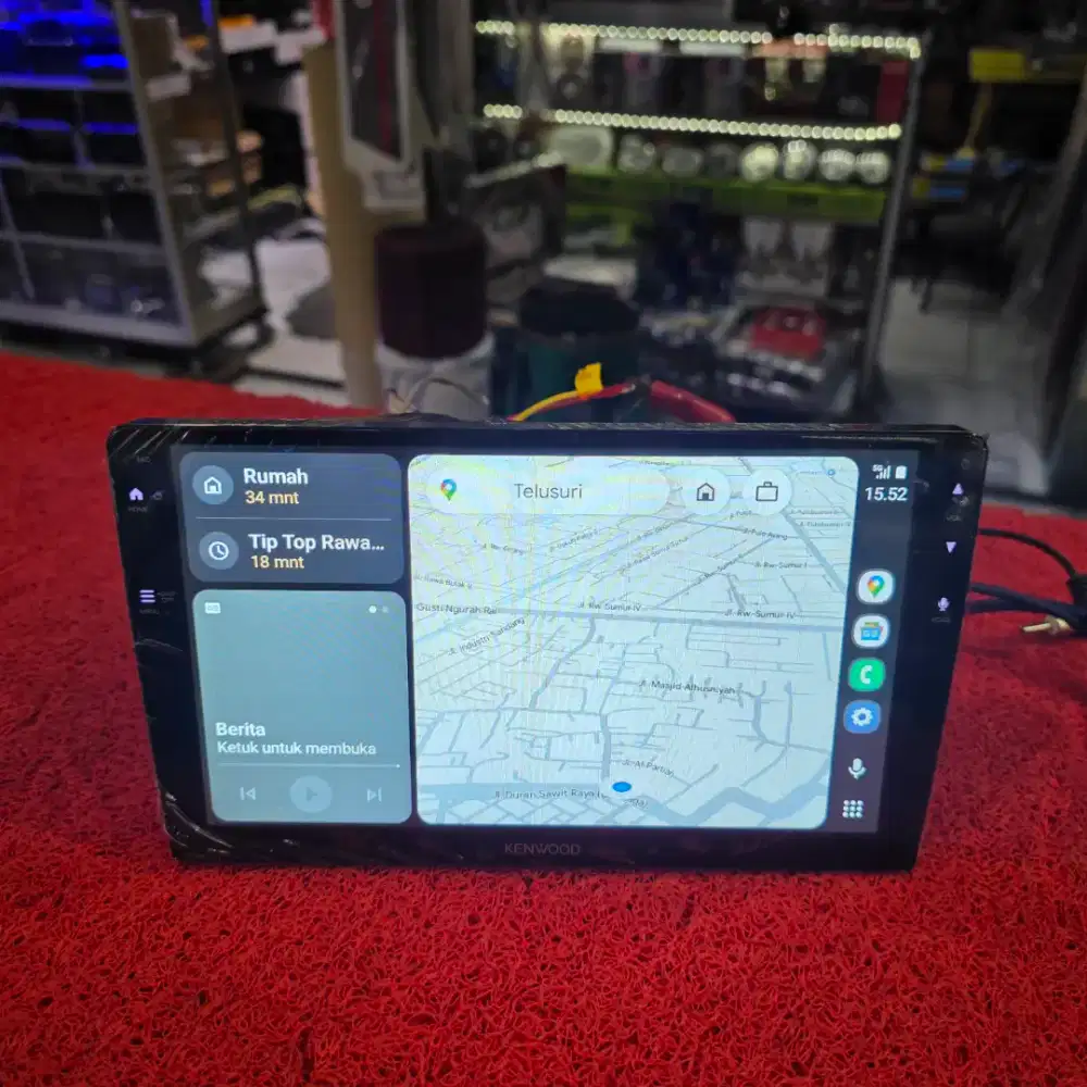 Head Unit KENWOOD DMX80AXS CarPlay Android Auto Wireless 9 in