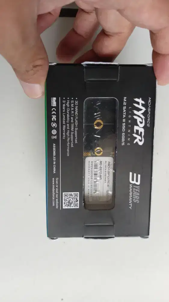 SSD M2 SATA Midas Force Baru 512GB