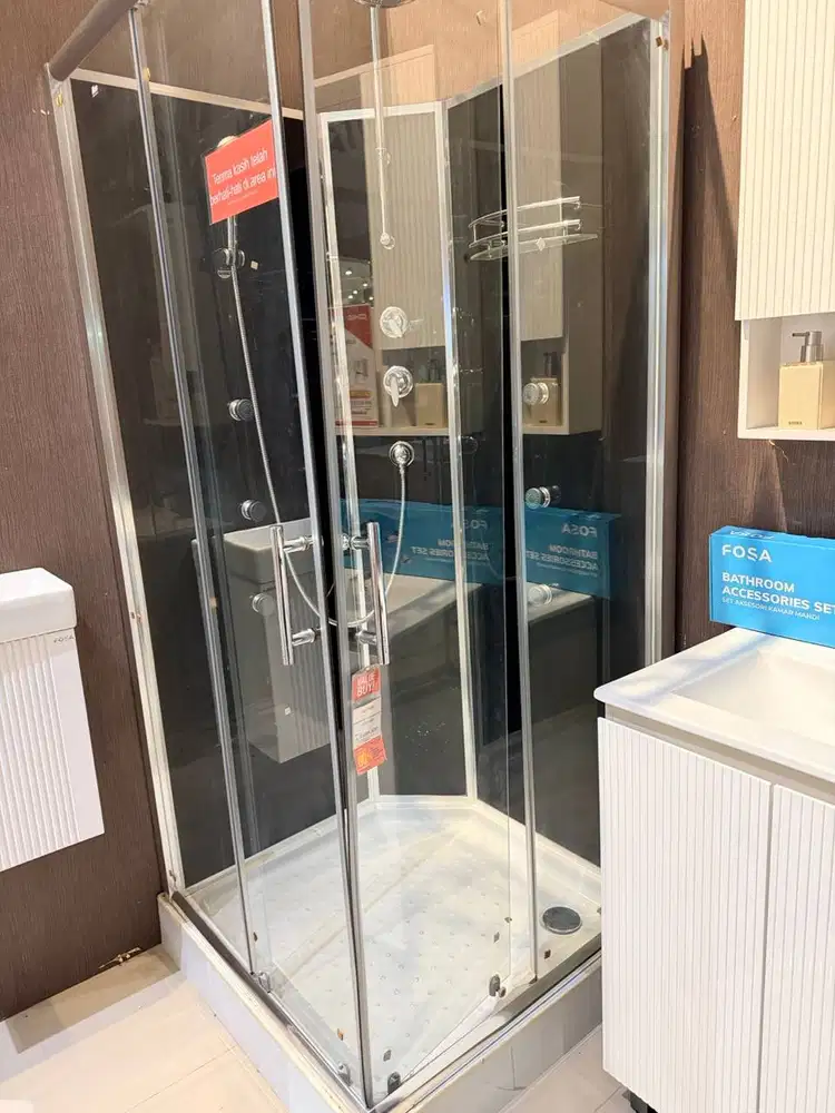 Shower box tempered glass Informa Azko
