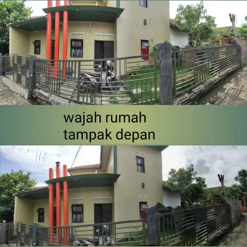 Jual rumah ada kolam koi