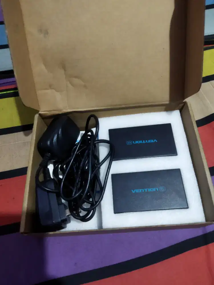 Vention HDMI Extender Over LAN Adapter Transmisi Video Jarak Jauh