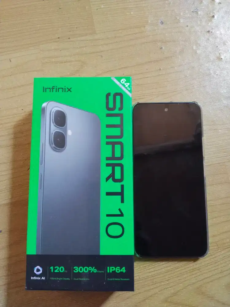 Jual baru 2 bln HP infinix smart 10
