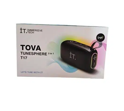 Speaker Bluetooth IT Tova Tunesphere 2in1 T17