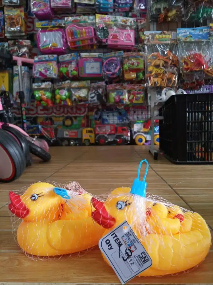 mainan anak bebek cit induk dan anak