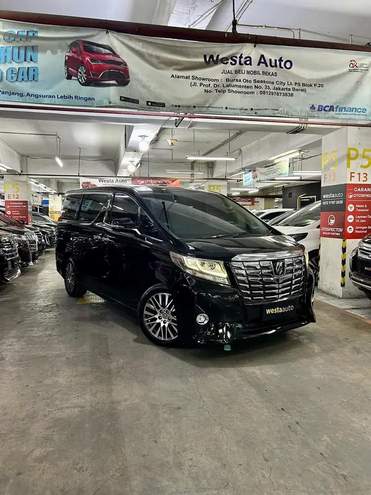Low KM Toyota Alphard G ATPM 2016 Like New