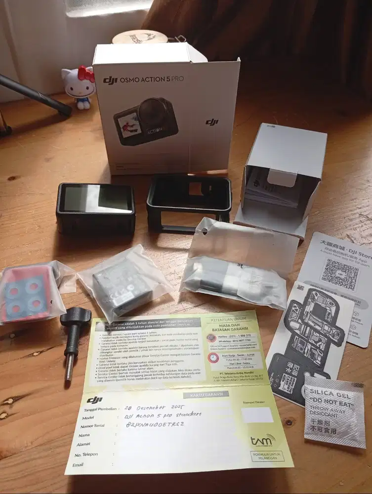 [Open box] kamera DJI Osmo action 5 pro lengkap