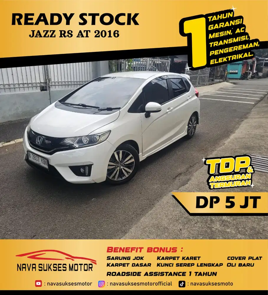 TDP 5 JUTA - JAZZ RS 2016