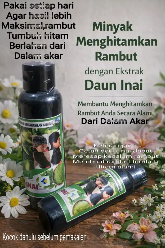 Minyak menghitamkan rambut dari dalam