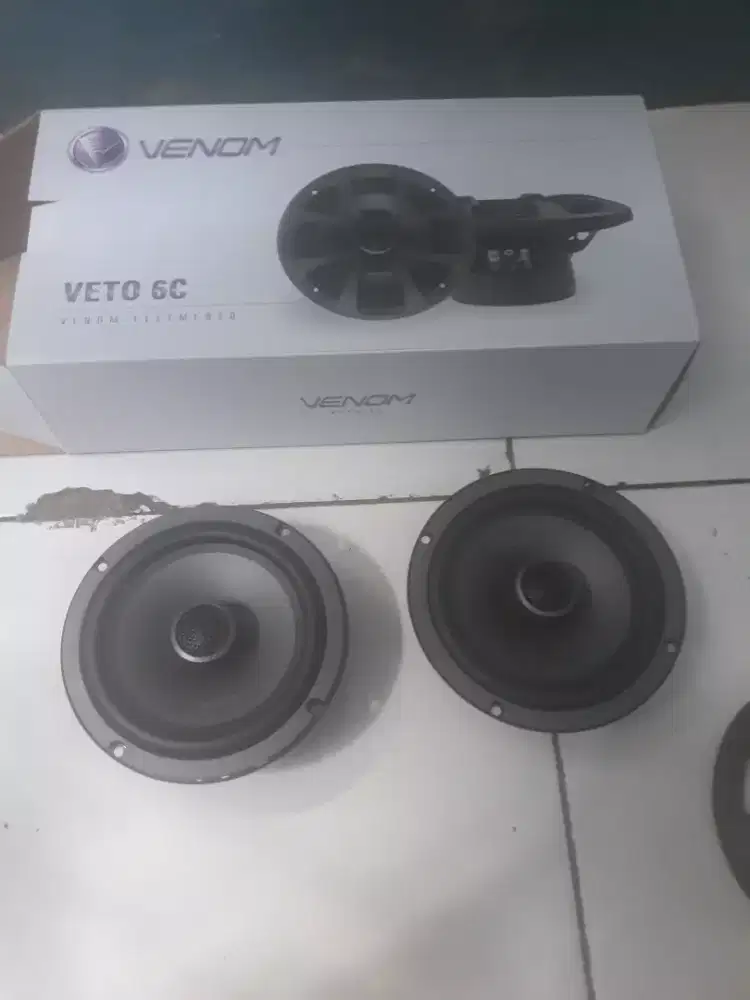 Tweeter Coasial 2 Way Venom Veto 2 6 Inch Sepasang