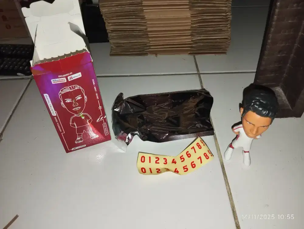 Action figure pemain bola