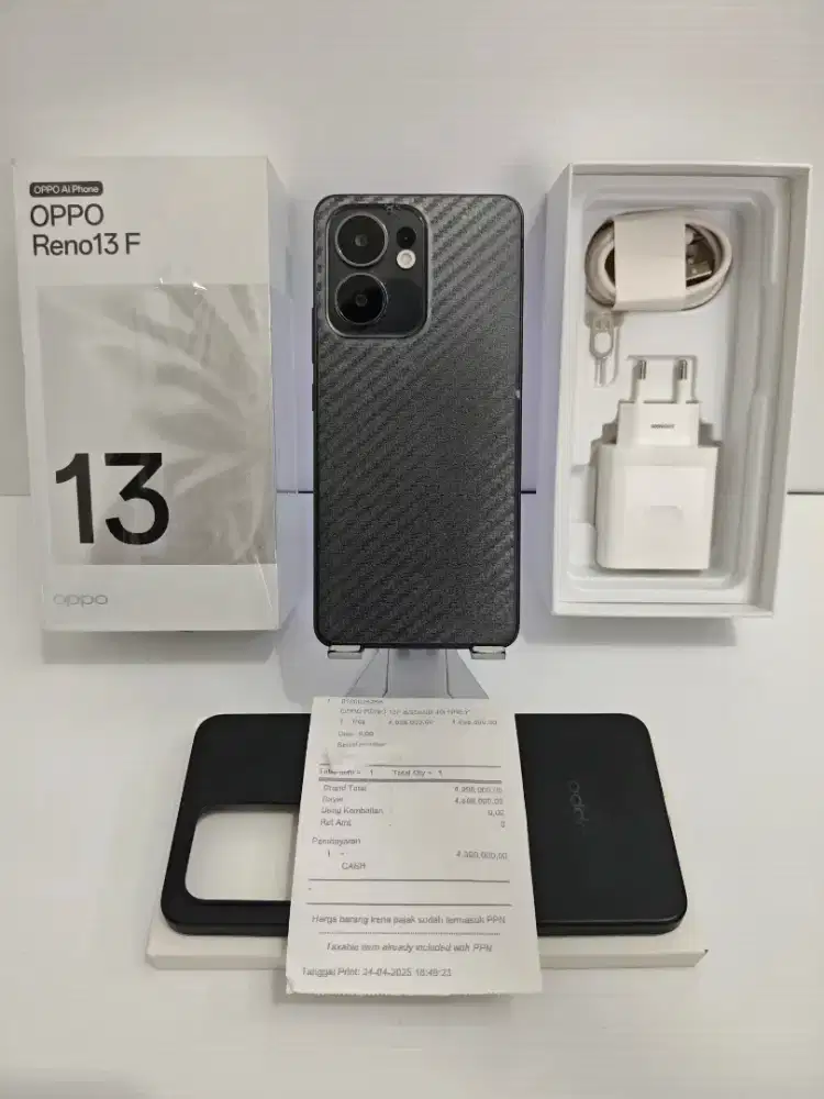 Oppo Reno 13F 4G 8+8/256 Gb Mulus 95% Garansi On April 2026 bisa TT/BT