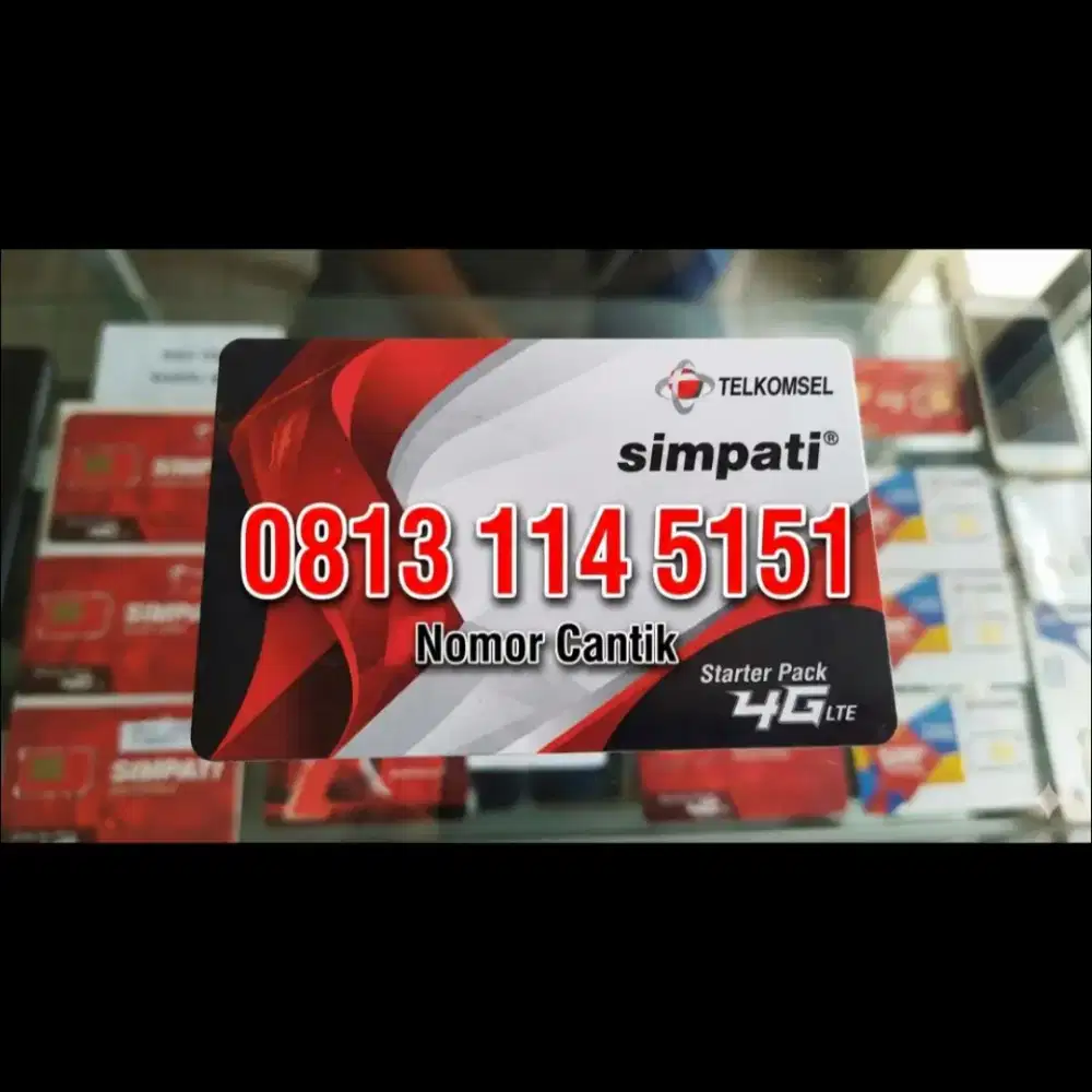 Nomor cantik telkomsel 11 digit simpati 5151 baru