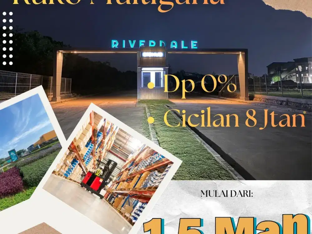 DIjual Ruko/Gudang/Bangunan Multiguna