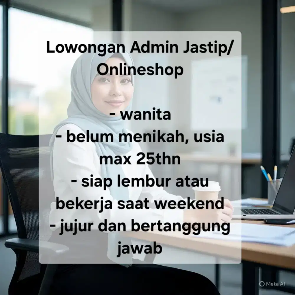 Admin jastip/ onlineshop