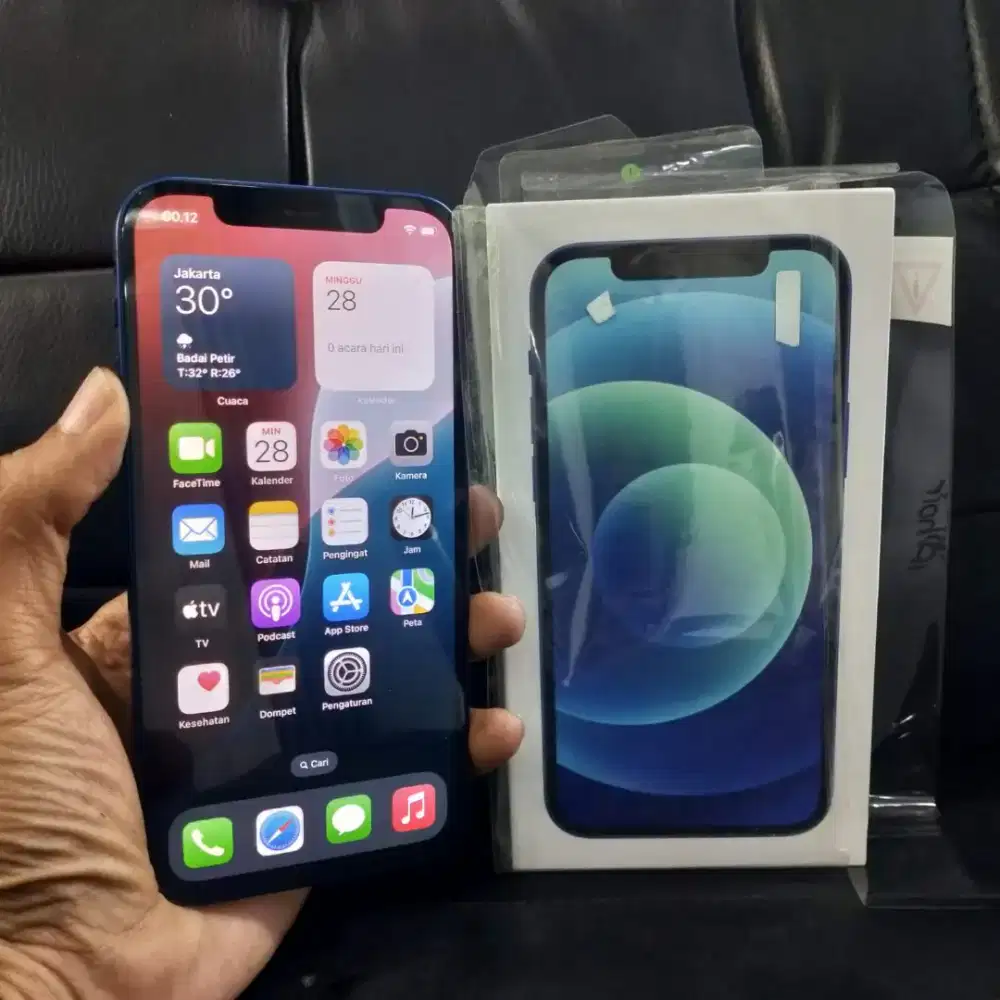Iphone 12 ibox 256 gb like new mulus lus