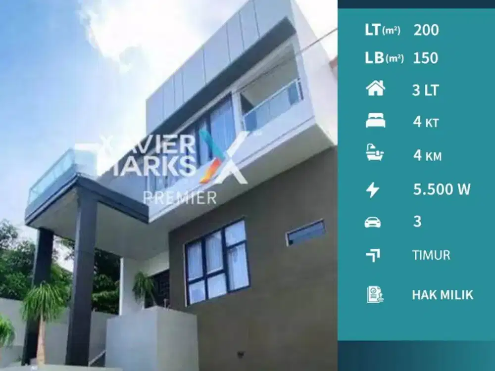 Villa Furnished Area Wisata di Emerald Villas Kota Batu