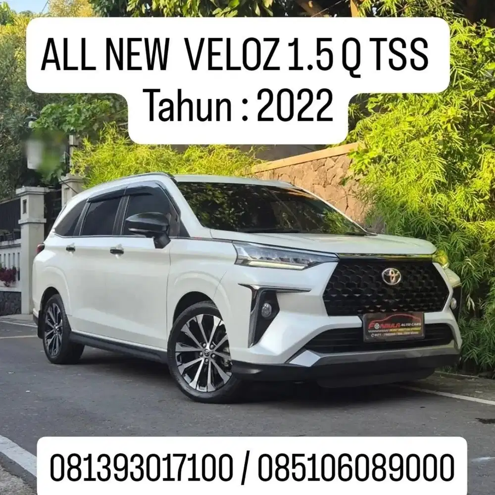 ALL NEW  VELOZ 1.5 Q TSS ( Toyota Safety Sense )
Tahun : 2022