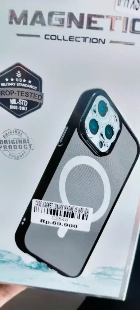 CASE MAGNET LUXURY IPHONE XS MAX