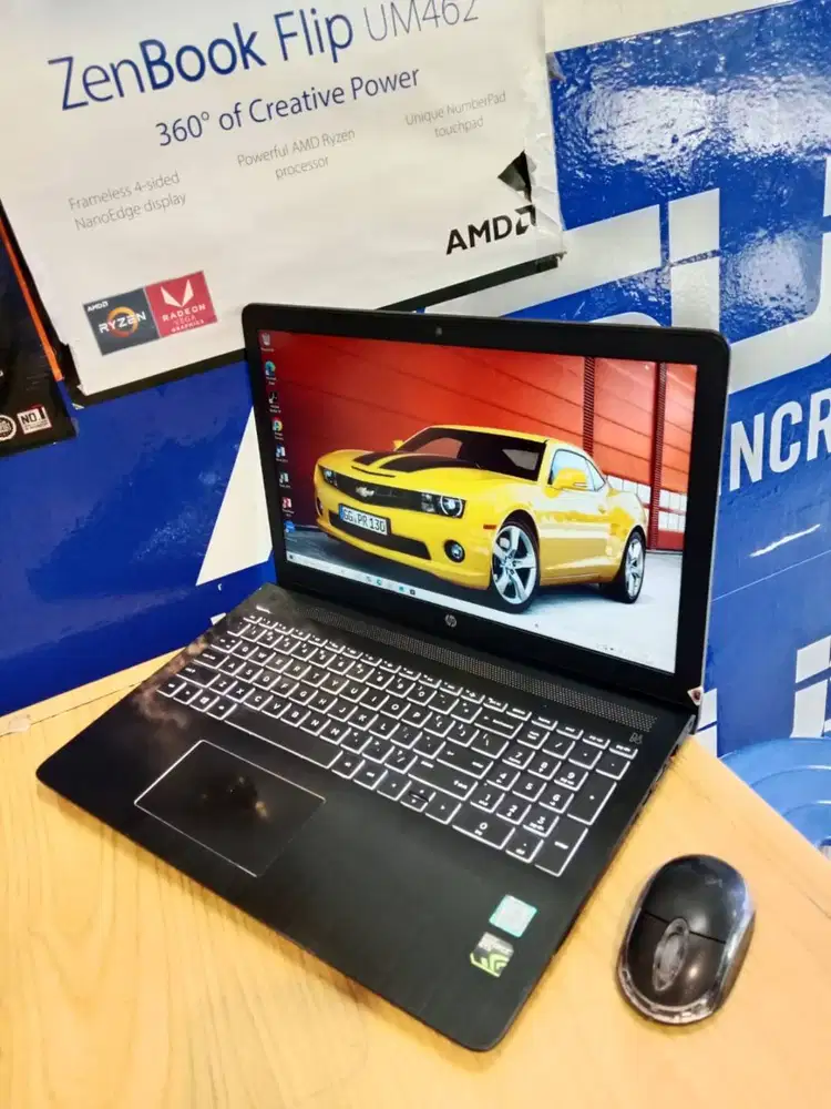 PROMO LAPTOP HP PAVILION 15-CB092TX CORE i7 RAM 8GB SSD 250GB NVIDIA