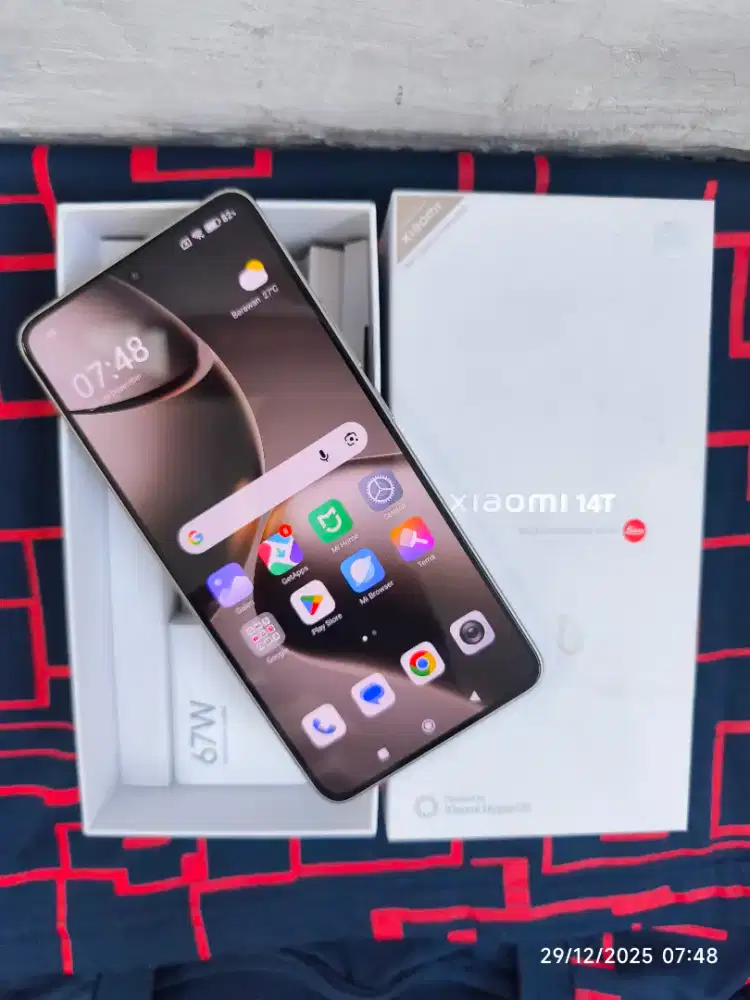 Xiaomi 14T 12/512 Fullset ori segel mulus istimewa