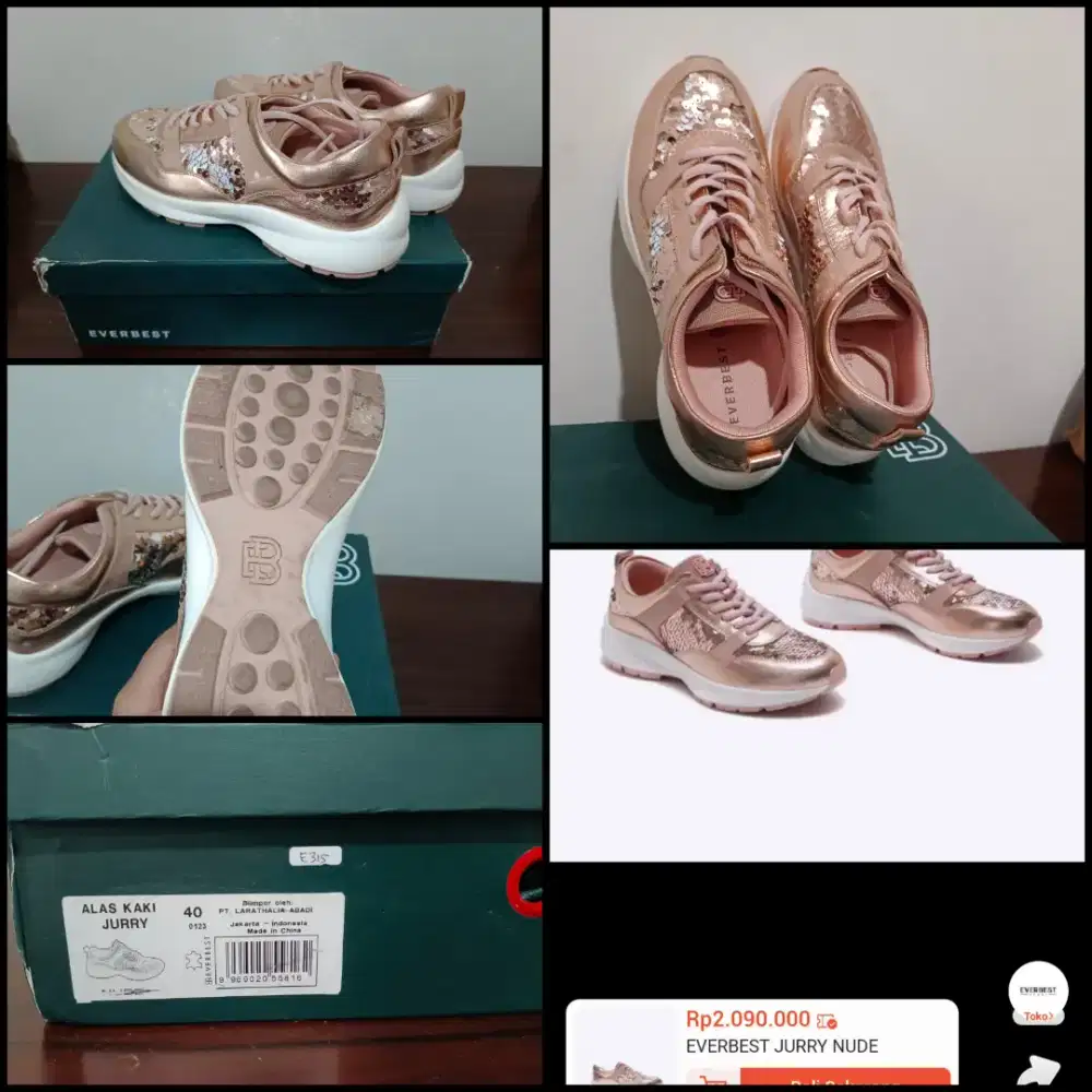 Sepatu Everbest (PL Like New)