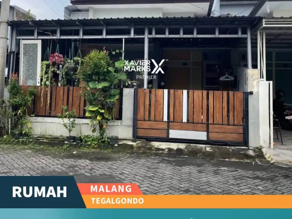 Rumah 1 Lantai Siap Huni dekat Kampus UMM di Tegalgondo Malang
