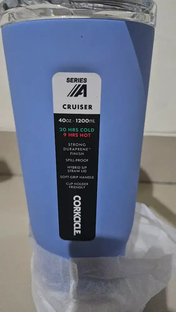 Baru tumbler corkcicle 40oz series cruiser