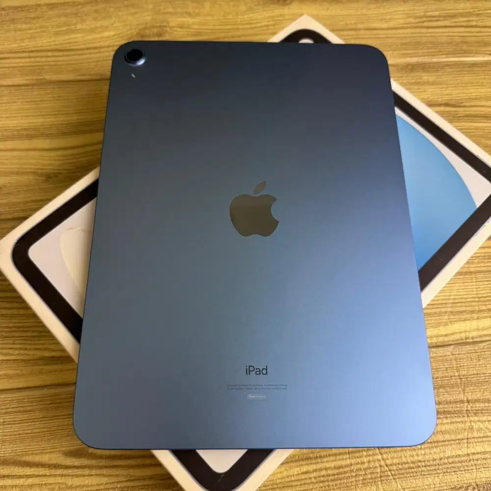 Ipad 10 64gb wifi ibox New cuma buka segel garansi belom aktif