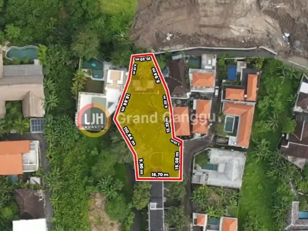 Tanah Dijual di Jl Tumbak Bayuh, Pererenan, Canggu, Bali