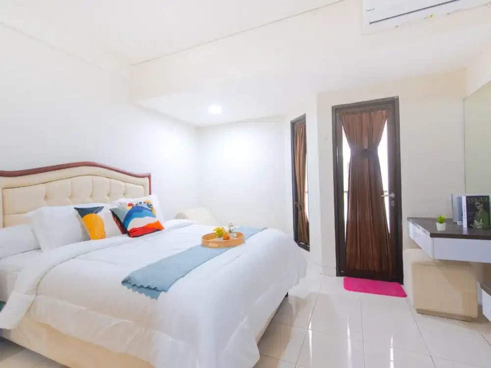 Apartemen Tamansari Sudirman Type Studio, Siap Huni Disewakan, City View - Lokasi Dekat WTC, Halte Busway, MRT Benhil, RS MMC