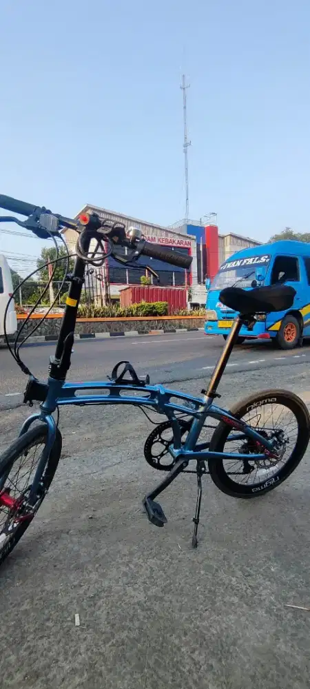Sepeda Lipat United Nigma Blue