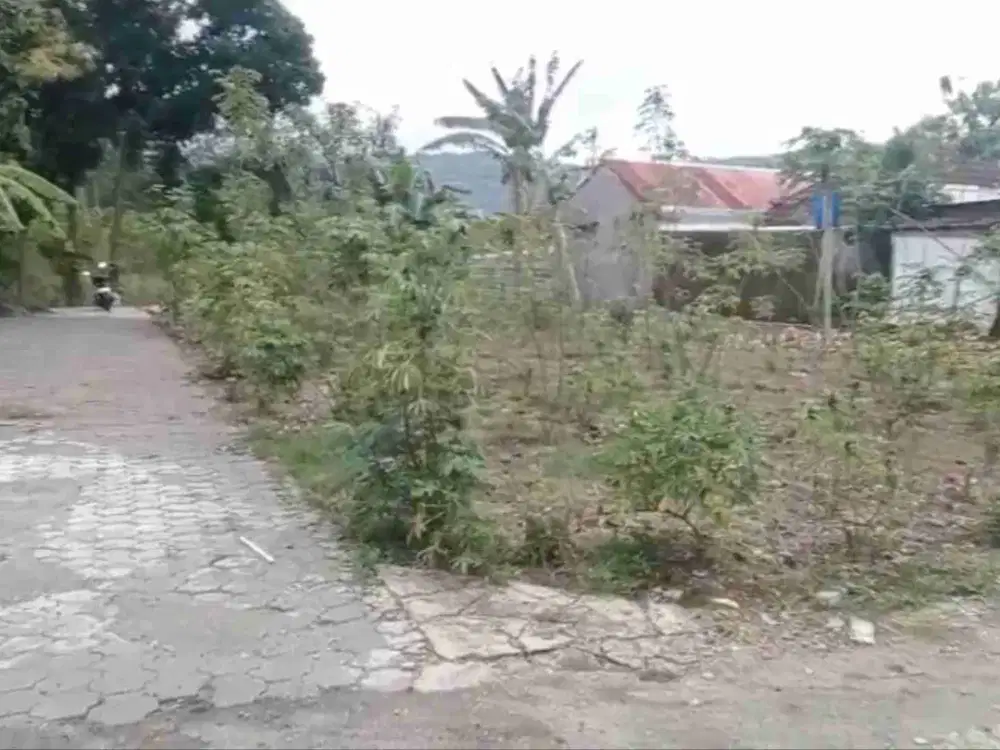 Dijual Tanah Pekarangan Siap Bangun Berjarak 50 Meter Dari Jl. Wonosari di Srimulyo Piyungan Bantul