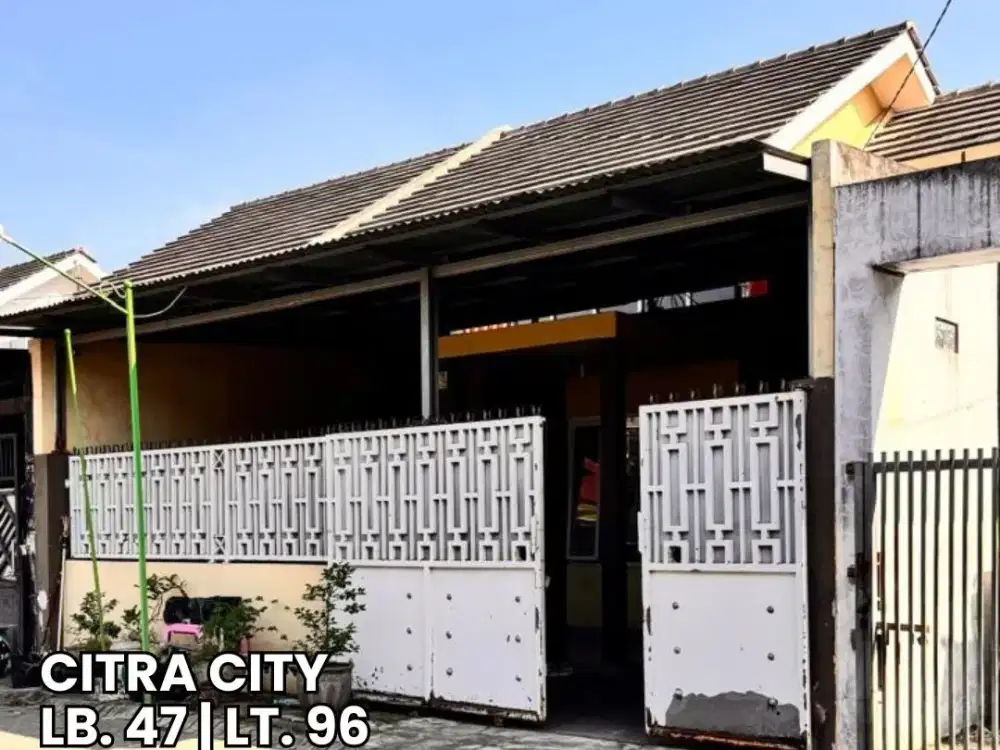 Dijual Cepat Rumah Tengah Kota Sidoarjo Citra City Residence