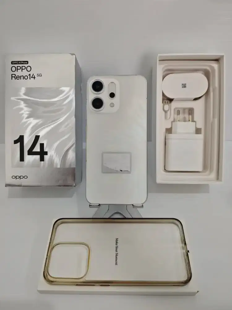 Oppo Reno 14 5G 8+8/256 Gb Likenew 98% Resmi On 30 Ags 26 bisa TT/BT