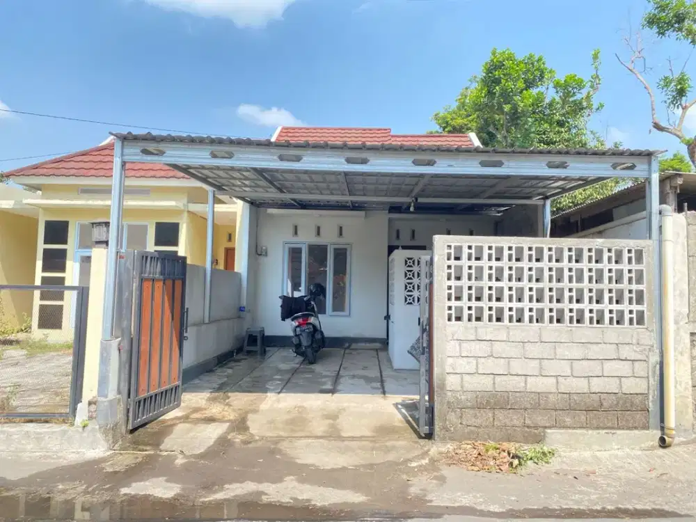 Rumah Baru Siap Huni Desain Modern Dekat Pintu Tol Prambanan – Harga 390 Juta Nego