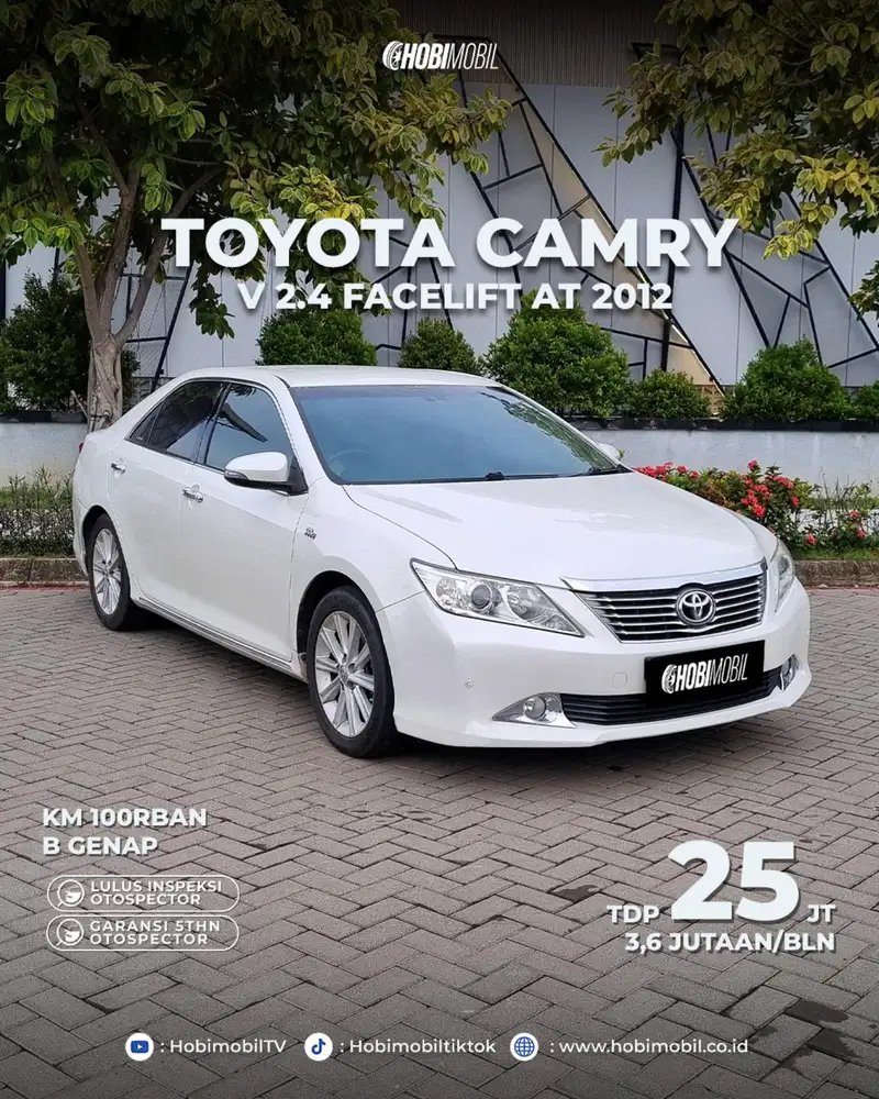 Camry V 2.4 Facelift AT Thn 2012