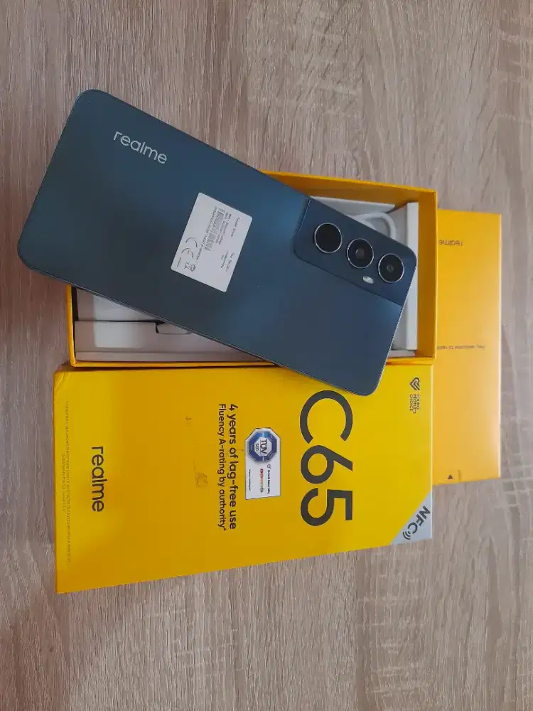 Realme C65-Finger.4G.ram 8+4/128GB.MURAH.GOLDEN PONSEL