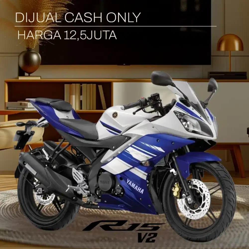 R15 V2 DIJUAL MURAH CASH KONDISI MULUS