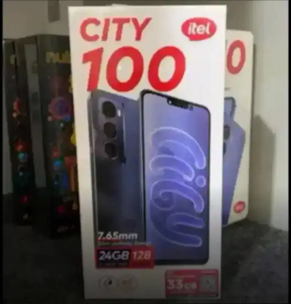 Itel City 100 8GB+128GB BNIB Garansi Resmi Indonesia